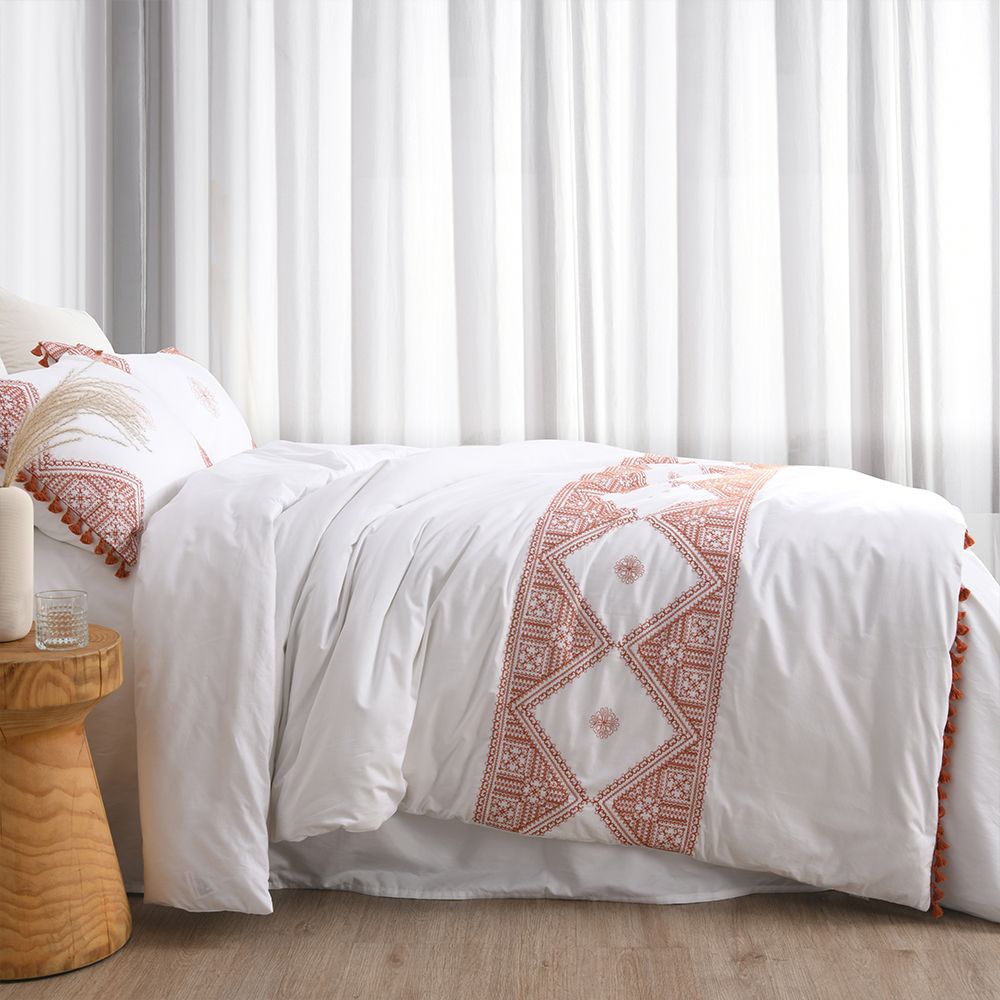 Dreamaker Liberty 100% Cotton Quilt Cover Set