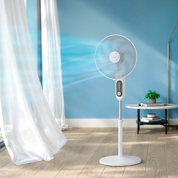Philips Series 1000 White Pedestal Fan