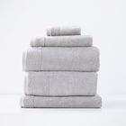 Renee Taylor Aireys Zero Twist Cotton Bath Towels Vapour