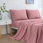 Dreamaker 130GSM Polyester Micro Flannel Sheet Set