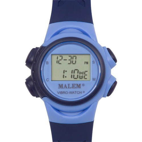 Malem Vibro Watch MO10 in Navy Blue