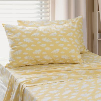Jelly Bean Kids Clouds Printed Sheet Set 1