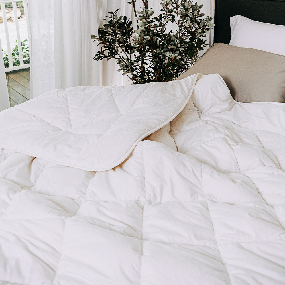 Bambi Gold Woolmark Moodmaker Wool Quilt 300 to 730 gsm options