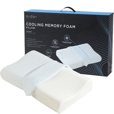Ardor Home Contoured Cooling Memory Foam Pillow Image