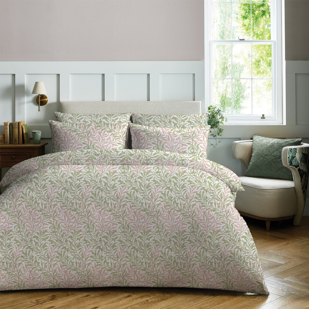 Willaim Morris At Home Willow Bough Cotton Quilt Cover Set