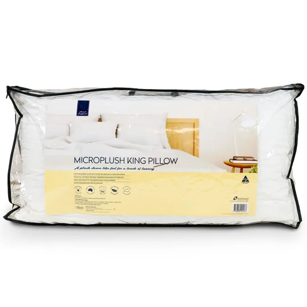 Easyrest Cloud Support Microplush King Size Pillow Packaging