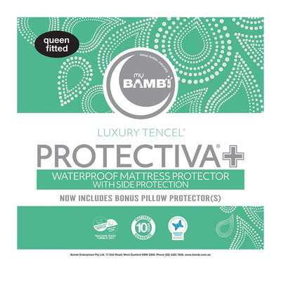 Bambi Protectiva+ Tencel with Side Protection Waterproof Mattress Protector