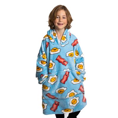 UGGOWEAR Giant Hoodie Wakey Wakey Blue