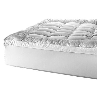 Tontine Luxe Cool Dry Comfort Mattress Topper on Bed