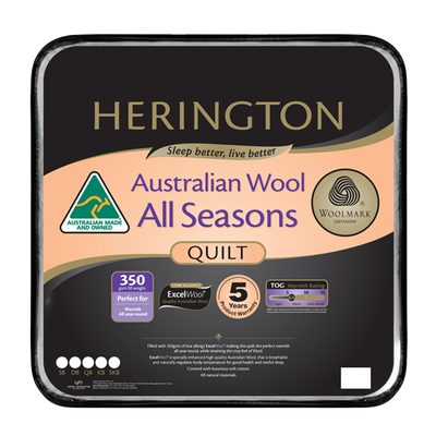 Herington All Seasons Australian Wool Quilt  Thumbnail Image