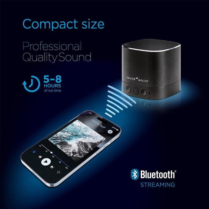 Sound Oasis BST-80-25T Bluetooth Tinnitus Sound Therapy System