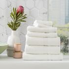 Renee Taylor Stella Super Soft Bamboo Cotton Bath Towels White