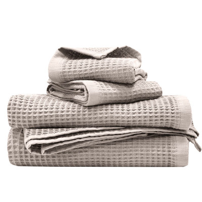 Bambury Cotton Waffle Bath Towel Collection Thumbnail