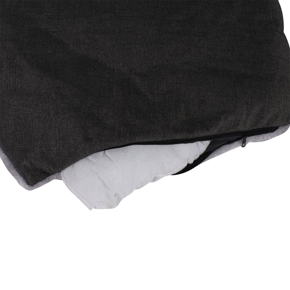 Charlie's Premium Faux Linen Pet Teepee Bed Tent 5