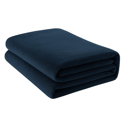 Renee Taylor Heavy Weight Acrylic Mink Blanket Indigo Thumbnail