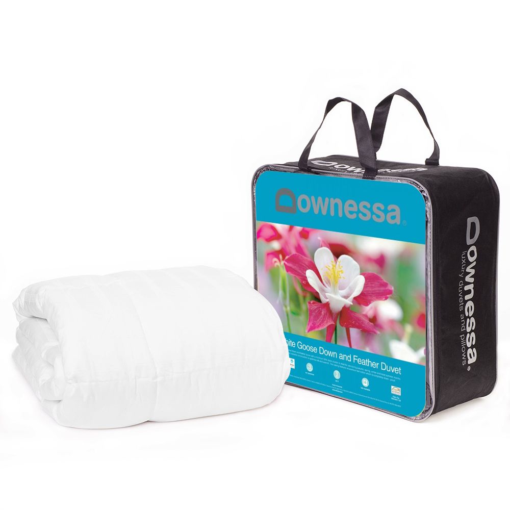 Downessa White Goose Down and Feather Quilt Duvet Packaging