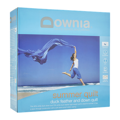 Downia Summer Lightweight Duck Feather and Down Quilt