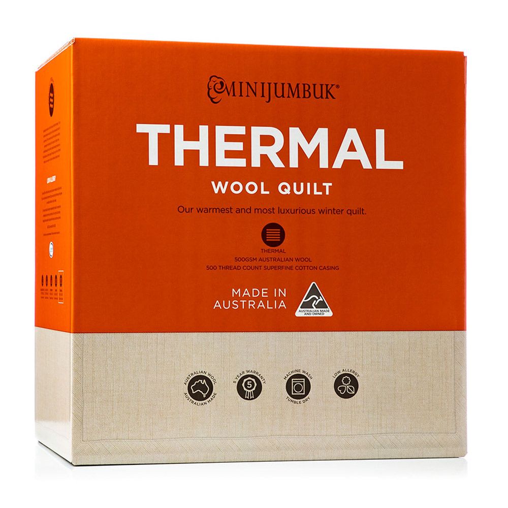 MiniJumbuk Thermal Australian Wool Quilt Base Image
