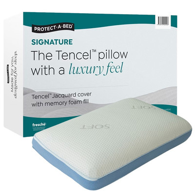 Protect-A-Bed Signature Tencel Jacquard Memory Foam Pillow Thumbnail