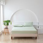 Essn 500TC Cotton Sateen Fitted Sheet Set Sage