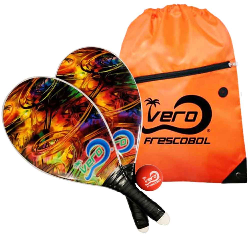 Montage paddles, balls and tote bag