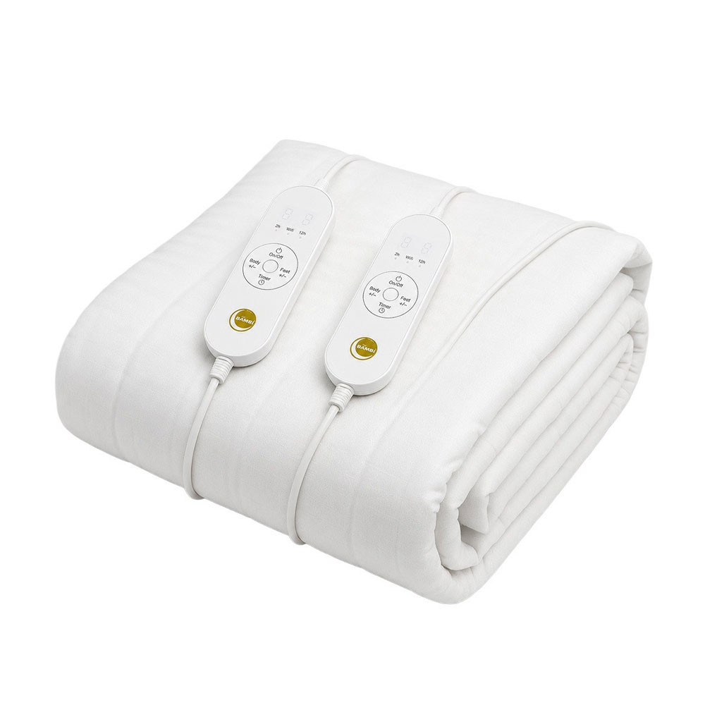 Bambi Cotton Multi-Zone Wi-Fi Heated Electric Blanket Base Image