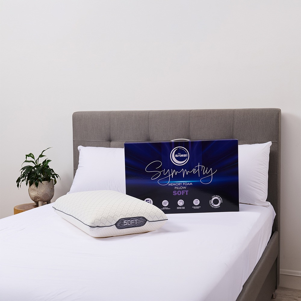 Bambi Symmetry Memory Foam Pillow Lifestyle Image