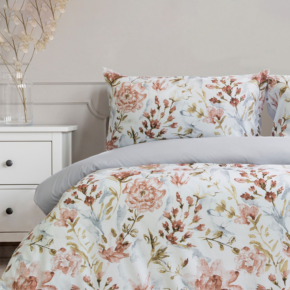 Ardor Boudoir Rhea Printed Microfibre Quilt Cover Set