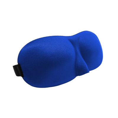 Travel Easy Contoured Ocean Blue Sleep Mask front