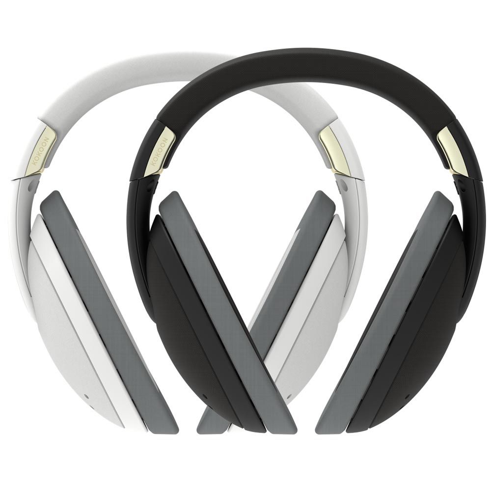 Kokoon Noise Cancelling Sleep Monitoring Headphones White and Black