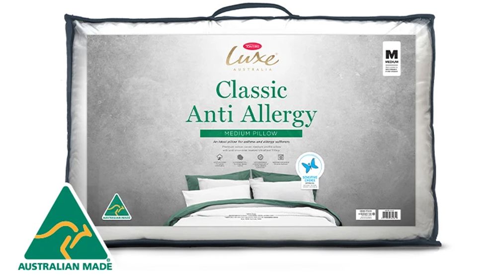 Tontine Luxe Classic Anti-Allergy Pillow Medium