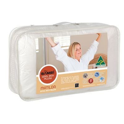 Bambi Luxurious Matilda Wool Rich Pillow Packaging