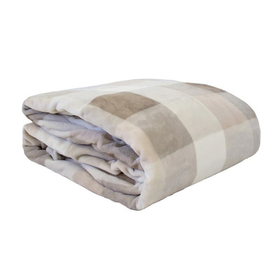Bambury Charlie Ultraplush Luxurious Blanket Nougat