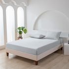 Essn 500TC Cotton Sateen Fitted Sheet Set Silver 2