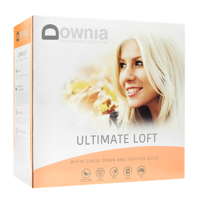 Downia Ultimate Loft 50% White Goose Down and Feather Quilt