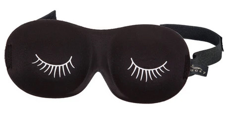 Bucky Ultralight Contoured Sleep Mask-Eyelash Black