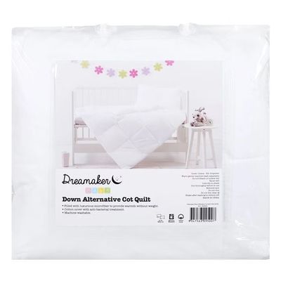 Down Alternative Microfibre Cot Quilt Packaging