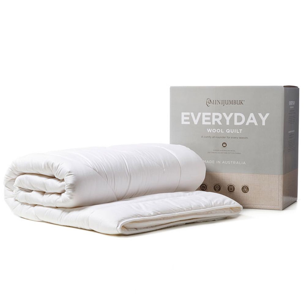 MiniJumbuk Everyday Australian Wool Quilt