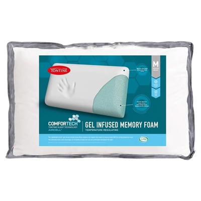 Tontine Comfortech Gel Infused Memory Foam Pillow