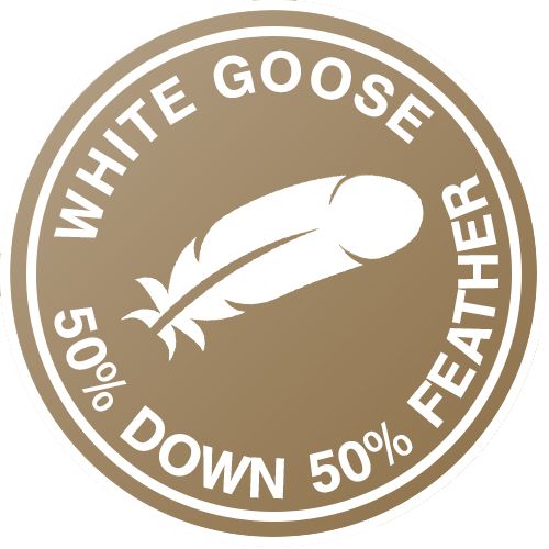 White Goose 50% Down 50% Feather