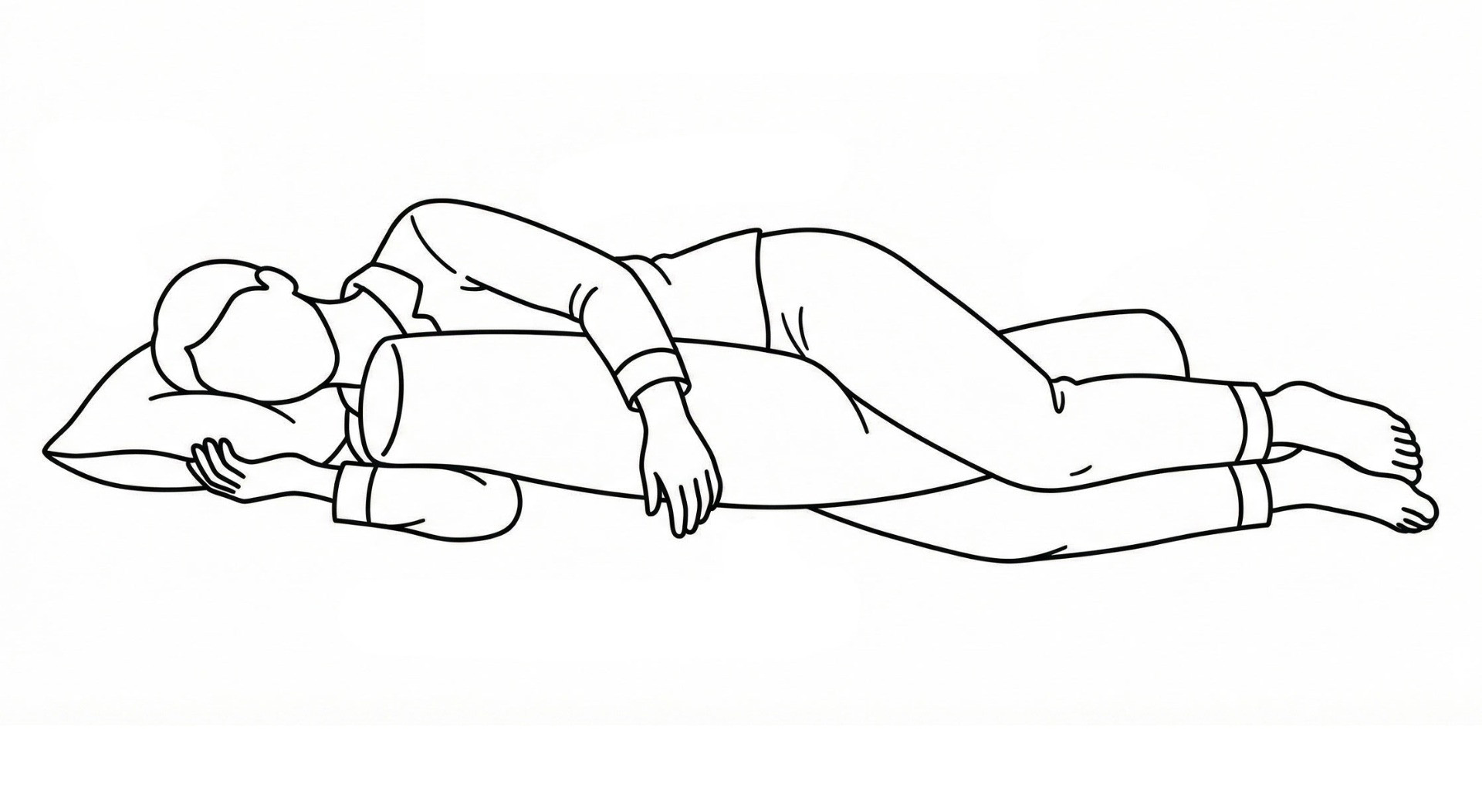 Between the knees
