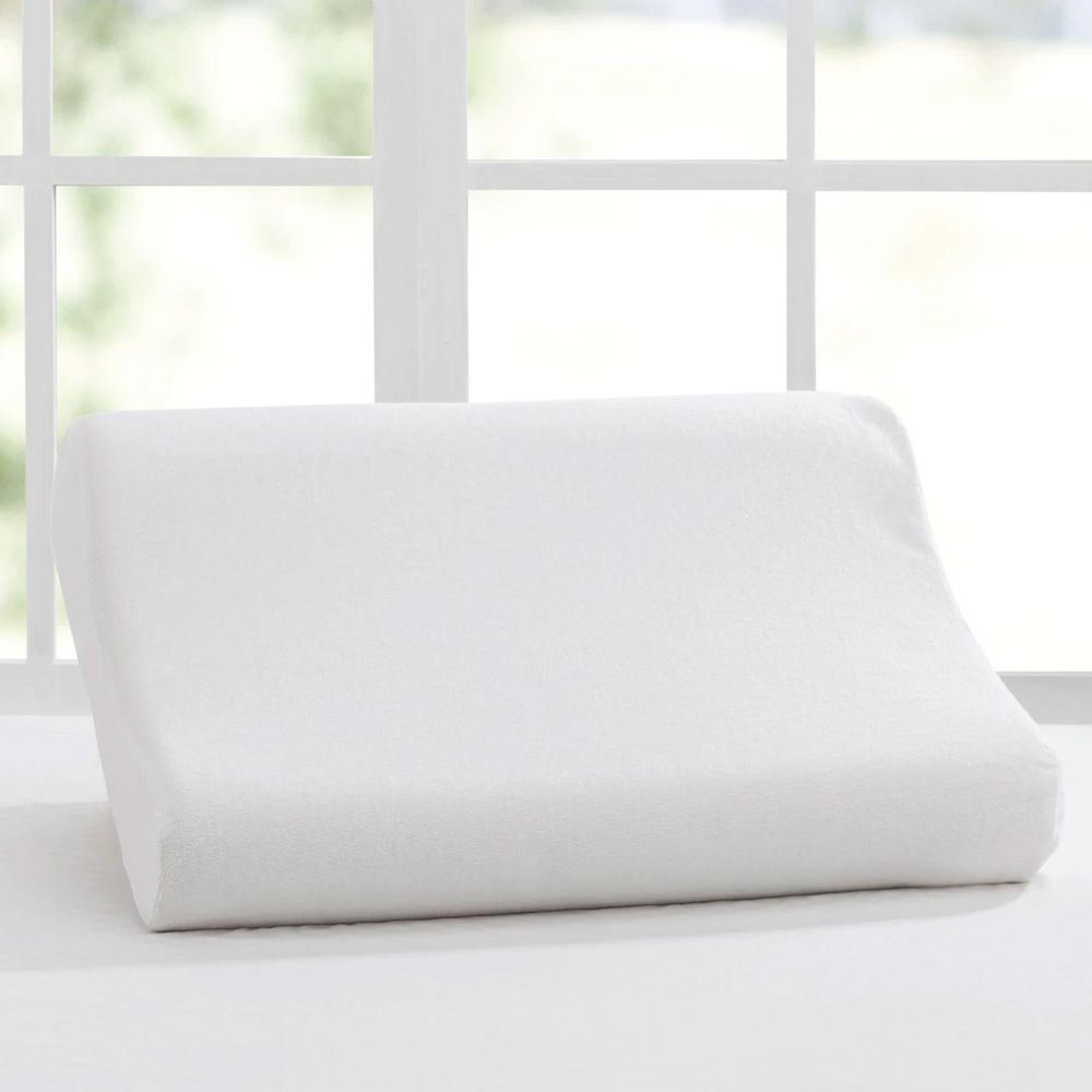 Contoured Ventilated Memory Foam Pillow