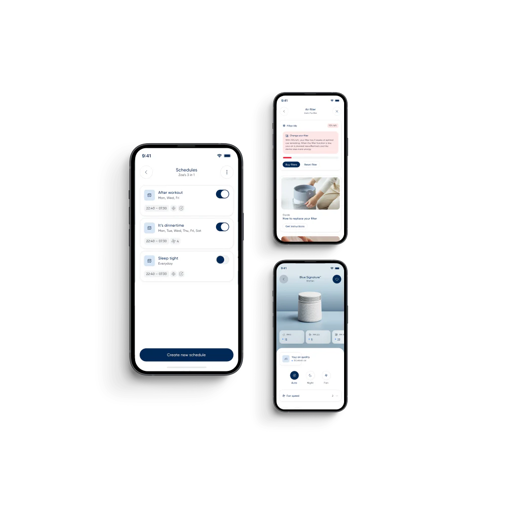 Customize schedules to fit your lifestyle