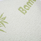 Dreamaker Multi-Purpose Bamboo Covered Wedge Pillow Texture