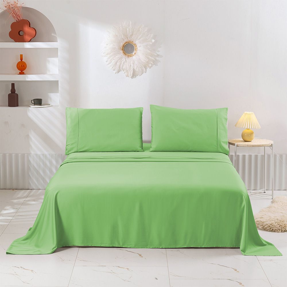 Natural Home 400 Thread Count Bamboo Sheet Set Sage