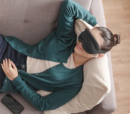 OstrichPillow Eye Mask Bottom Mobile Banner