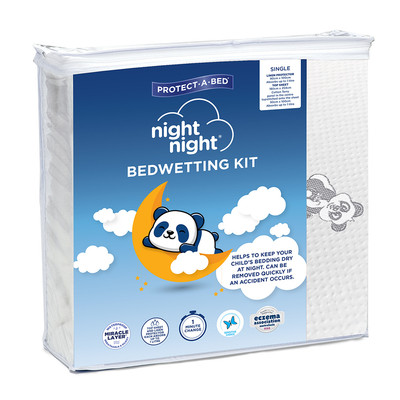 Protect A Bed Night Night Bedwetting Kit Packaging Shot
