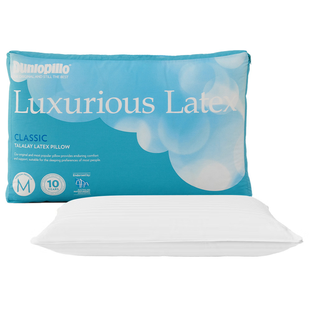 Dunlopillo Luxurious Classic Latex Pillow Medium Profile and Medium Feel Base Image