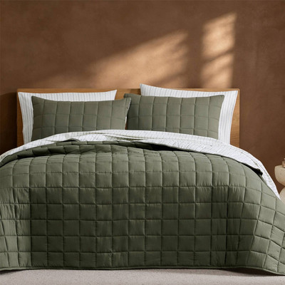Ardor Home Antique Reversible Coverlet Set