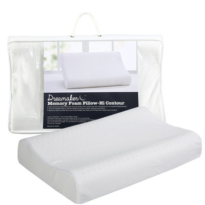 Contoured Ventilated Memory Foam Pillow